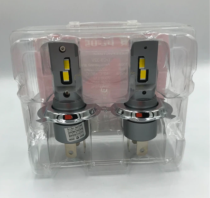 Лампи світлодіодні для фар DECKER LED PL-05 H4 5000K 7000 LM 30W 2шт комплект - Фото 4 Лампи світлодіодні для фар DECKER LED PL-05 H4 5000K 7000 LM 30W 2шт комплект - изображение 4
