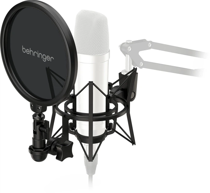 Тримач антивібраційний зі знімним поп-фільтром Behringer SMP1000 (8300926156150) - зображення 3