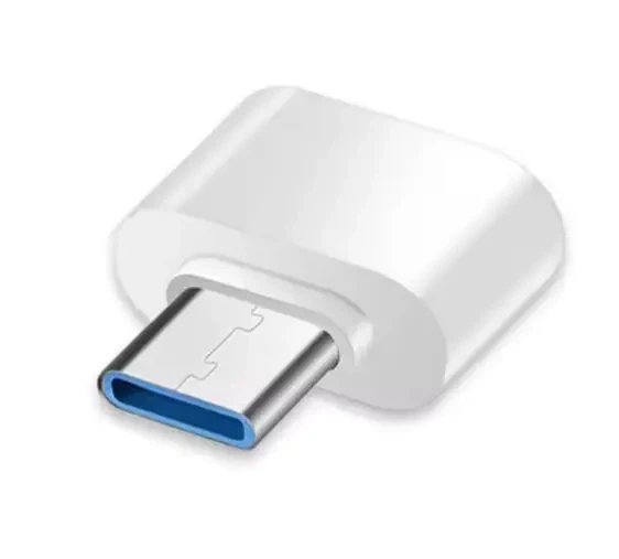 Перехідник-адаптер Type-C на USB 3.0 OTG (білий) - зображення 5