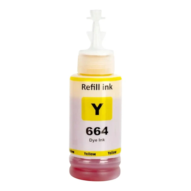 Чорнило 664 Premium для принтерів Epson EcoTank серії L (L120 / L132 / L210 / L220 / L222 / L310 / L355 / L365 / L3050), комплект BCMY 4×70 мл - зображення 5