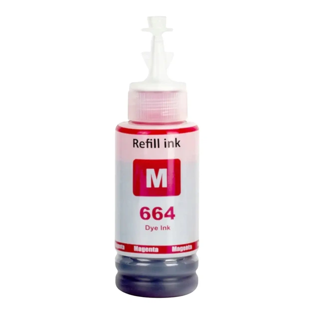 Чорнило 664 Premium для принтерів Epson EcoTank серії L (L120 / L132 / L210 / L220 / L222 / L310 / L355 / L365 / L3050), комплект BCMY 4×70 мл - зображення 3