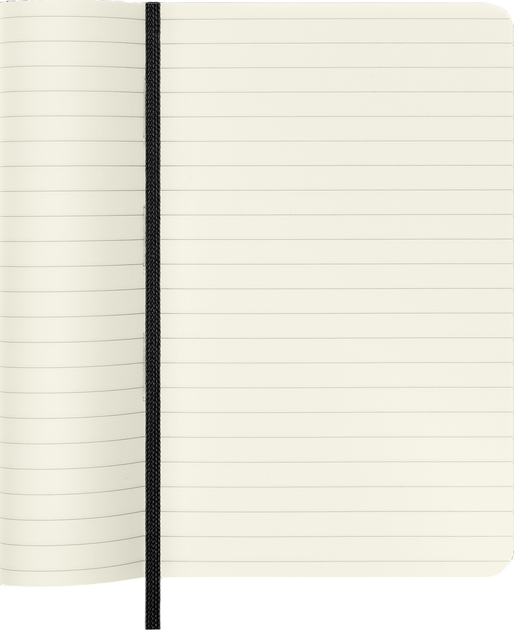 Notes Moleskine Classic Czarny w linie 9 x 14 cm 192 strony (9788883707100) - obraz 4