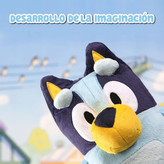 М'яка іграшка Famosa Bluey говорить 25 см BLY16111 (8056379148456) - Фото 4 М'яка іграшка Famosa Bluey говорить 25 см BLY16111 (8056379148456) - зображення 4