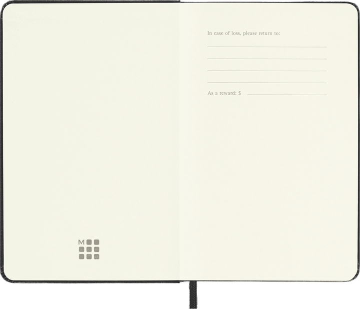 Notes Moleskine Classic Czarny gładki 9 x 14 cm 192 strony (9788883701030) - Zdjęcie 3 Notes Moleskine Classic Czarny gładki 9 x 14 cm 192 strony (9788883701030) - obraz 3