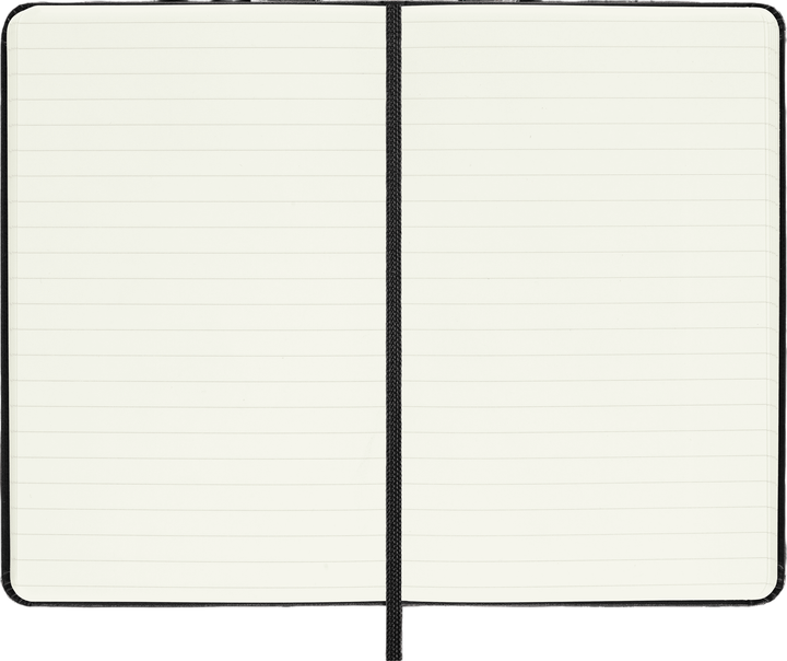 Notes Moleskine Classic Czarny w linie 9 x 14 cm 192 strony (9788883701009) - obraz 4