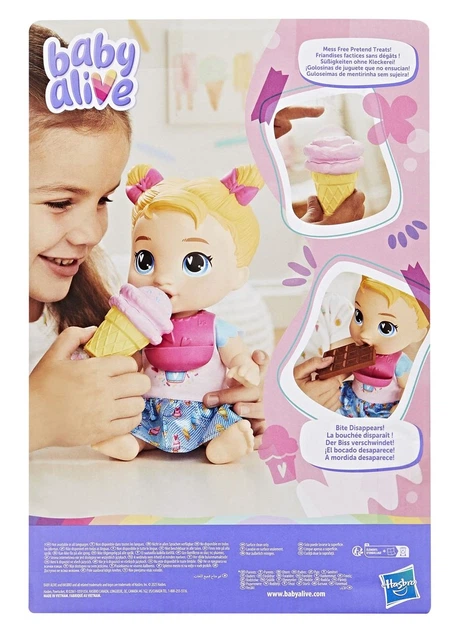 Lalka Bobas Hasbro Baby Alive: Core Nurturing Dolls – Harper Słodkie smakołyki (G1449) (5010996316769) - obraz 2