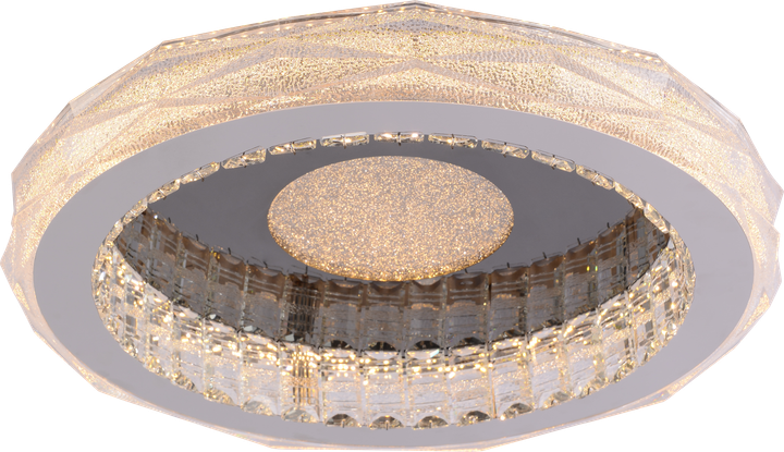 Потолочная люстра VALESO S1001-500C DARK CHROME+CR, хром, LED 114W - Фото 7 Потолочная люстра VALESO S1001-500C DARK CHROME+CR, хром, LED 114W - изображение 7