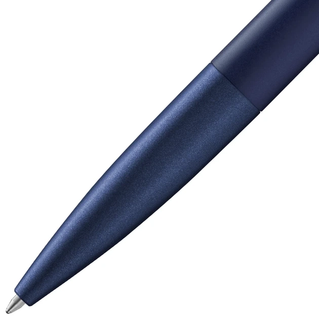 Ручка кулькова LAMY Noto deepblue матова M16 чорний стрижень (4038172) - Фото 3 Ручка кулькова LAMY Noto deepblue матова M16 чорний стрижень (4038172) - зображення 3
