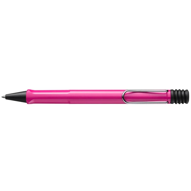 Ручка кулькова LAMY Safari рожева стрижень M16 синій (4014519654308) - изображение 3