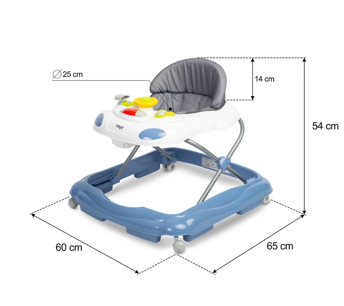 Chodzik dzieciecy Toyz by Caretero Cario 2 w 1 Navy TOYZ-20752 (5908310398082) - Zdjęcie 6 Chodzik dzieciecy Toyz by Caretero Cario 2 w 1 Navy TOYZ-20752 (5908310398082) - obraz 6