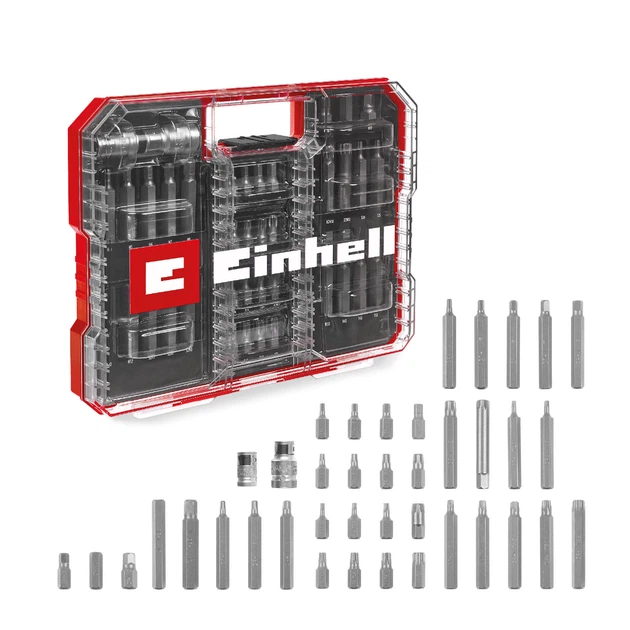 Набір посилених біт Einhell XL Кейс 49109032 40 шт (4009311090324) - Фото 3 Набір посилених біт Einhell XL Кейс 49109032 40 шт (4009311090324) - зображення 3