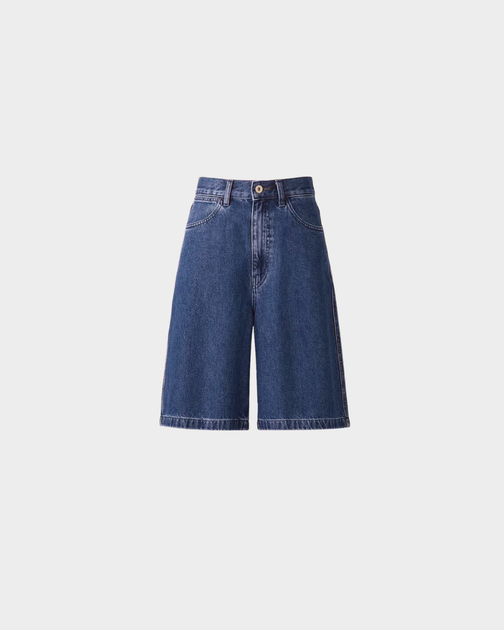 Шорти Uniqlo розмір М (28x71) сині (65) (476946) - Фото 1 Шорти Uniqlo розмір М (28x71) сині (65) (476946) - изображение 1