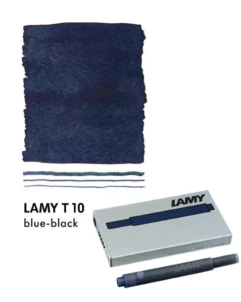 Набір чорнильних картриджів LAMY T10 темно-синій 5 шт. (1610655) - Фото 3 Набір чорнильних картриджів LAMY T10 темно-синій 5 шт. (1610655) - изображение 3