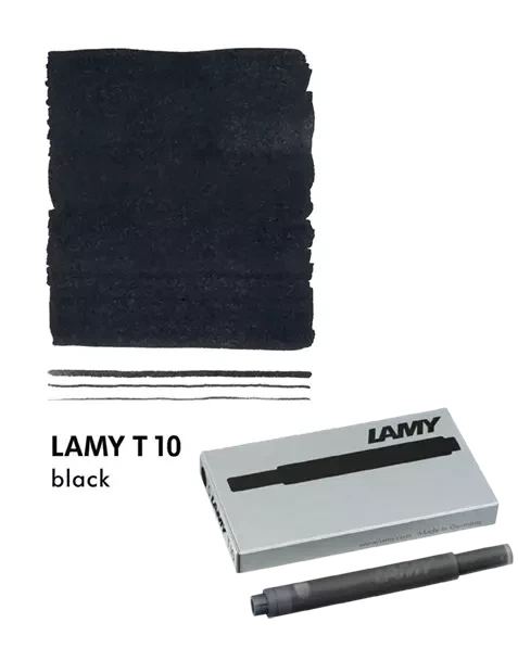 Набір чорнильних картриджів LAMY T10 чорні 5 шт. (1602075) - Фото 2 Набір чорнильних картриджів LAMY T10 чорні 5 шт. (1602075) - изображение 2