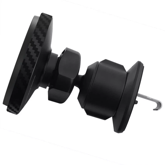 Автотримач з бездротовою зарядкою Proove Titanium Circle Qi2 15W black (WHTC15010003) - зображення 6