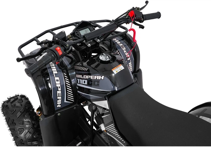 Квадроцикл Wildpeak 110CC бензиновий чорний PSP.ATV006.CZ (5903864960495) - зображення 5
