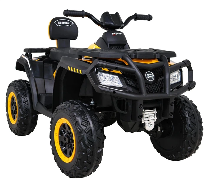 Електроквадроцикл для дітей XT-Speed для дітей жовтий PA.S615.ZOL (5903864954937) - зображення 2