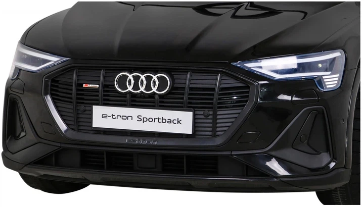 Електромобіль для дітей Audi E-Tron Sportback LED з пультом керування чорний PA.QLS-6688.CZ (5903864951288) - Фото 3 Електромобіль для дітей Audi E-Tron Sportback LED з пультом керування чорний PA.QLS-6688.CZ (5903864951288) - зображення 3