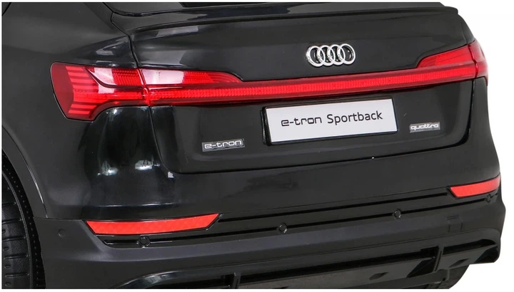 Електромобіль для дітей Audi E-Tron Sportback LED з пультом керування чорний PA.QLS-6688.CZ (5903864951288) - Фото 4 Електромобіль для дітей Audi E-Tron Sportback LED з пультом керування чорний PA.QLS-6688.CZ (5903864951288) - зображення 4
