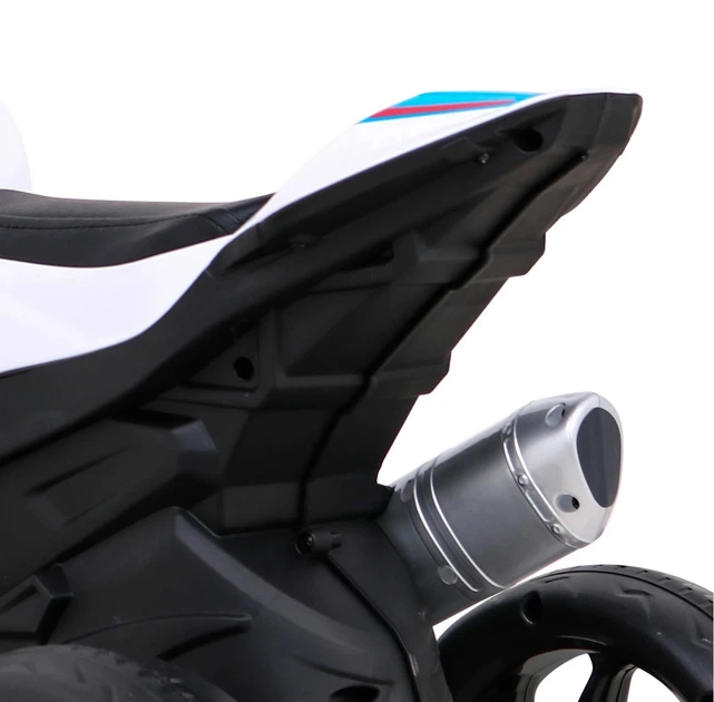 Електромотоцикл для дітей BMW HP4 білий PA.JT5008.BIA (5903864952254) - Фото 3 Електромотоцикл для дітей BMW HP4 білий PA.JT5008.BIA (5903864952254) - зображення 3