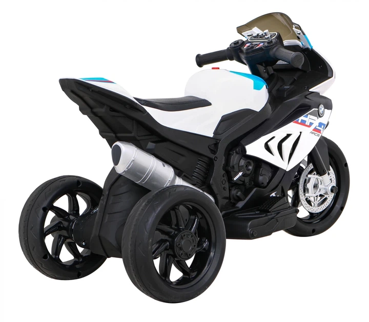 Електромотоцикл для дітей BMW HP4 білий PA.JT5008.BIA (5903864952254) - Фото 11 Електромотоцикл для дітей BMW HP4 білий PA.JT5008.BIA (5903864952254) - зображення 11