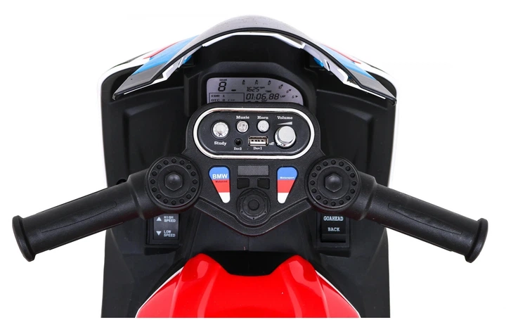 Електромотоцикл для дітей BMW HP4 червоний PA.JT5008.CR (5903864952261) - Фото 11 Електромотоцикл для дітей BMW HP4 червоний PA.JT5008.CR (5903864952261) - зображення 11
