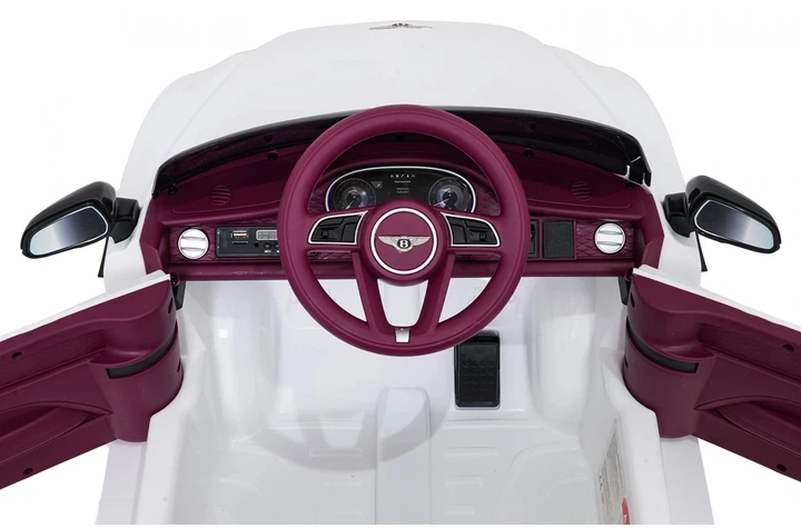 Електромобіль для дітей Bentley Bentayga S білий PA.HL-5188.BIA (5903864961461) - Фото 8 Електромобіль для дітей Bentley Bentayga S білий PA.HL-5188.BIA (5903864961461) - зображення 8