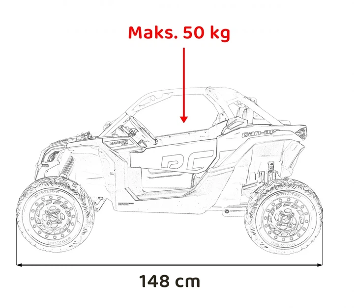 Електричний багі для дітей Maverick Turbo RR чорний PA.DK-CA001.CZ (5903864955705) - Фото 17 Електричний багі для дітей Maverick Turbo RR чорний PA.DK-CA001.CZ (5903864955705) - зображення 17