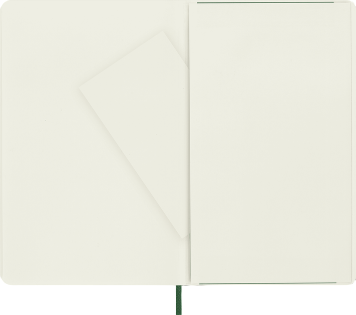 Notes Moleskine Classic Zielony w kratkę 13 x 21 cm 192 strony (8053853600035) - obraz 5