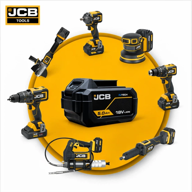 Акумулятор JCB 18 В Li-Ion 5,0 А·год JCB-18LI-5 - изображение 5