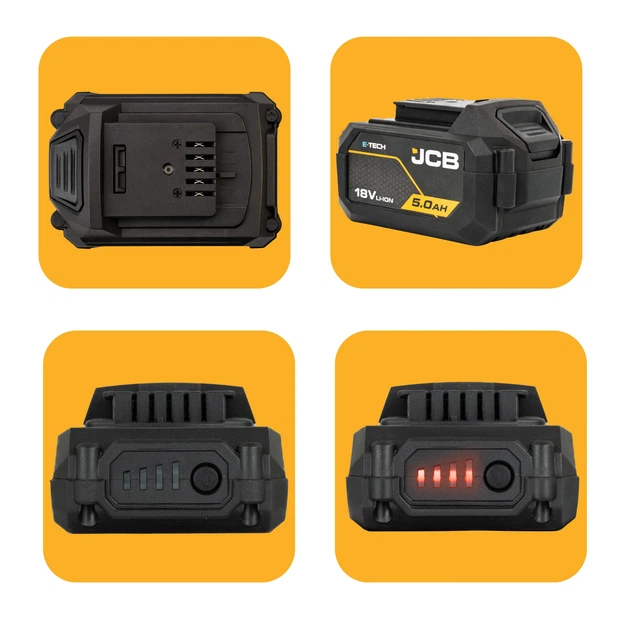 Акумулятор JCB 18 В Li-Ion 5,0 А·год JCB-18LI-5 - изображение 11