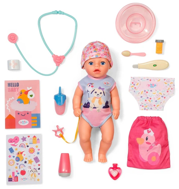Пупс Baby Born Zapf Creation Лена Лікар 36 см (840467) (4001167840467) - зображення 3