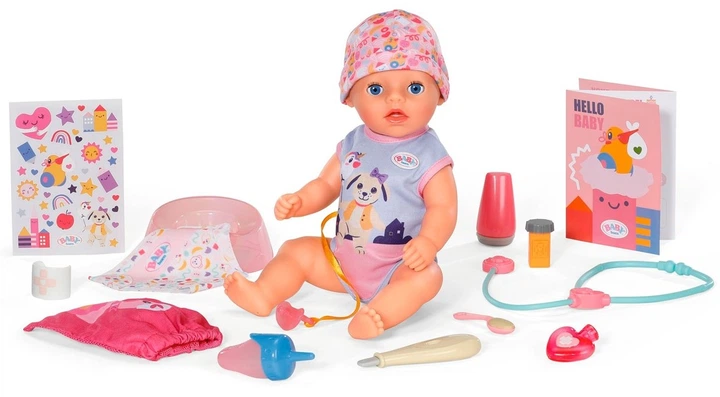 Пупс Baby Born Zapf Creation Лена Лікар 36 см (840467) (4001167840467) - зображення 4