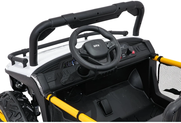 Електричний багі для дітей UTV Speed білий PA.HL707.BIA (5903864960686) - зображення 11