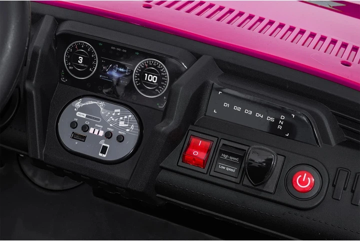 Електричний багі для дітей UTV Speed рожевий PA.HL707.ROZ (5903864960709) - зображення 10