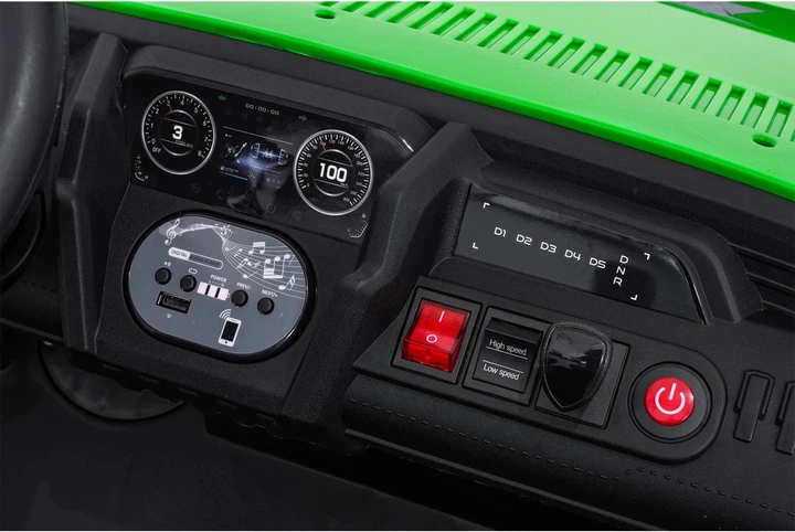 Електричний багі для дітей UTV Speed зелений PA.HL707.ZIE (5903864960693) - зображення 10