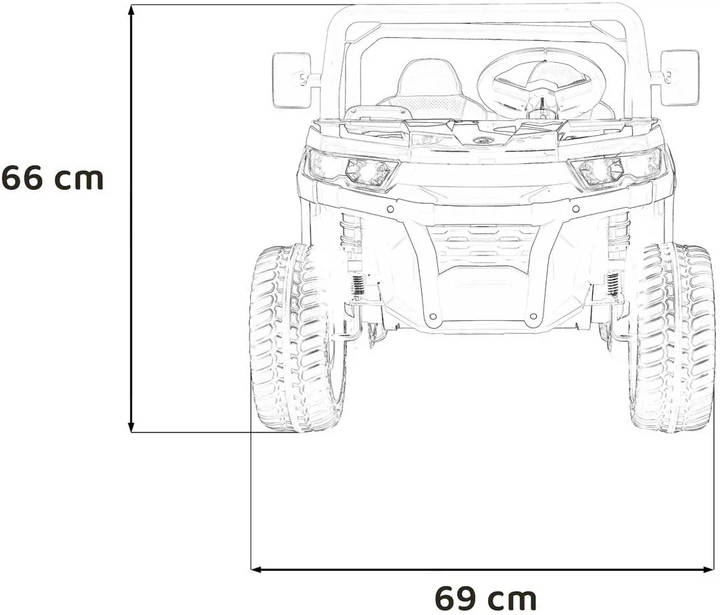 Електромобіль для дітей Farmer Truck Speed 900 чорний PA.XMX-623B.CZ (5903864943627) - Фото 16 Електромобіль для дітей Farmer Truck Speed 900 чорний PA.XMX-623B.CZ (5903864943627) - зображення 16