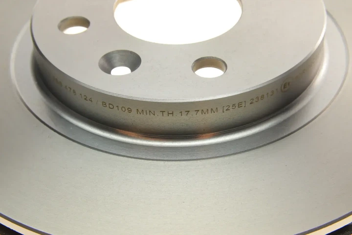 Тормозные диски BOSCH 0 986 478 124 Renault Twingo, Kangoo, Clio, Megane, Logan, Sandero; Dacia Logan; Nissan Kubistar 402062984R, 7700842131, 7700813549 - зображення 4