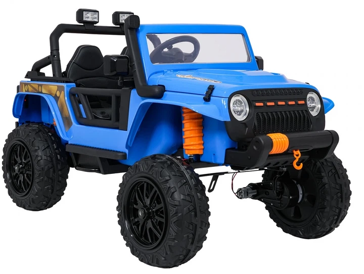 Електромобіль для дітей Jeep Monster синій PA.XB-1118.NIE (5903864959949) - зображення 19