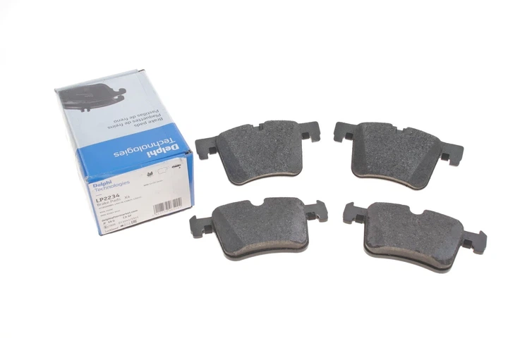 Колодки гальмівні Delphi LP2234 BMW 3 Series, 1 Series, X4, 2 Series, X3, 4 Series 341067996799, 34106799801, 341068566856 - зображення 4