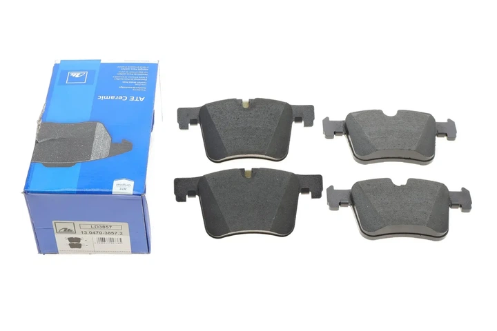 Гальмівні колодки ATE 13047038572 BMW X3, 2 Series, 4 Series, X4, 1 Series, 3 Series 34106799801, 34106859181, 34106859182 - Фото 2 Гальмівні колодки ATE 13047038572 BMW X3, 2 Series, 4 Series, X4, 1 Series, 3 Series 34106799801, 34106859181, 34106859182 - зображення 2