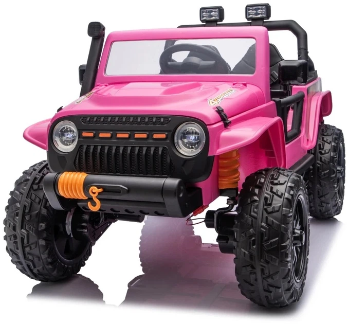 Електромобіль для дітей Jeep Monster рожевий PA.XB-1118.ROZ (5903864959970) - зображення 5