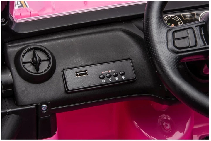 Електромобіль для дітей Jeep Monster рожевий PA.XB-1118.ROZ (5903864959970) - зображення 18