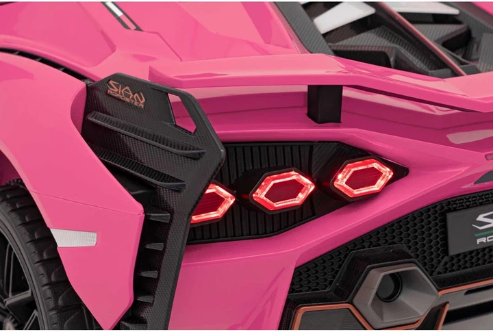 Електромобіль для дітей Lamborghini Sian рожевий PA.QLS-6988.ROZ (5903864943061) - зображення 7