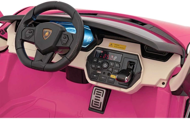 Електромобіль для дітей Lamborghini Sian рожевий PA.QLS-6988.ROZ (5903864943061) - зображення 19