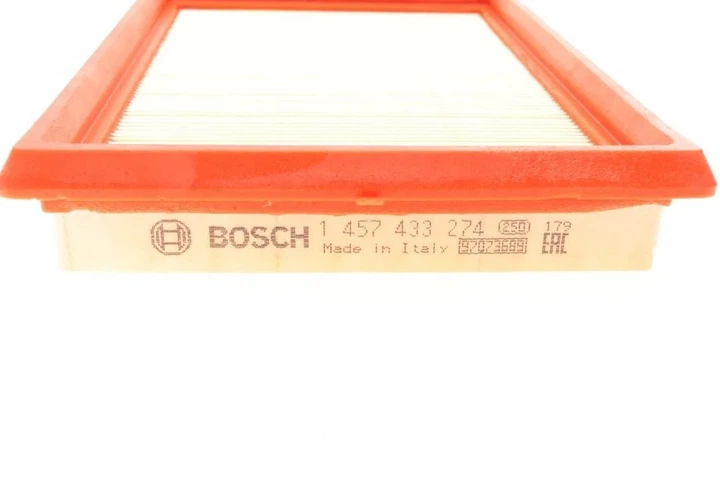 Повітряний фільтр BOSCH 1 457 433 274 Nissan X-Trail, Almera, Juke, Primera; Honda Civic; Subaru Legacy; Renault Kaleos; Infiniti FX, M, Q, QX 1651673C10, 17220P2CY011, 1654673610 - изображение 5