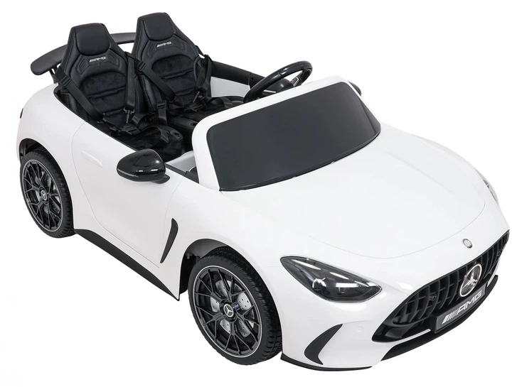Електромобіль для дітей Mercedes Benz GT63 AMG білий PA.DK-GT63.BIA (5903864960938) - зображення 4