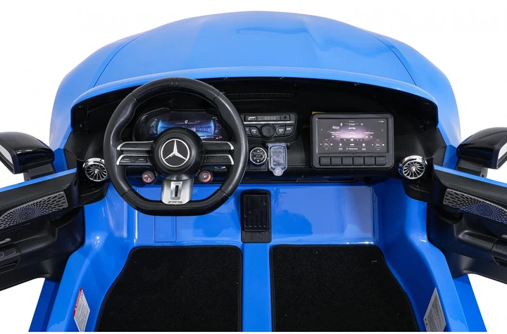 Електромобіль для дітей Mercedes Benz GT63 AMG синій PA.DK-GT63.NIE (5903864960969) - зображення 8