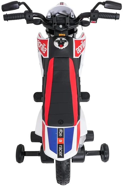 Електромотоцикл для дітей Aprilia RX білий PA.S317.BIA (5903864979893) - зображення 3