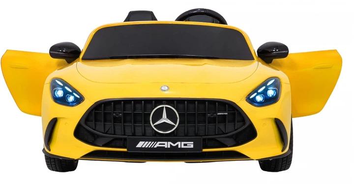 Електромобіль для дітей Mercedes Benz GT63 AMG жовтий PA.DK-GT63.ZOL (5903864960976) - зображення 12